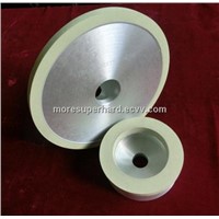 Ceramic diamond bruting scaives for polishing natural diamond