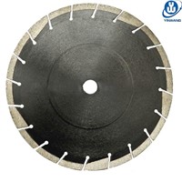 Dry and Wet Cutting Dropped Segment Diamond Saw Blades for Harder Concrete