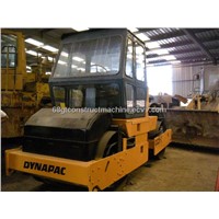 used Dynapac CC21 double-drum road roller