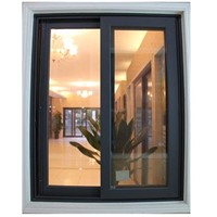 FM88 Commercial aluminium sliding window with mosquito screen