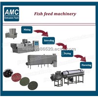 Floating fish feed machine