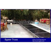 Folding wedding stage steel stage for sale