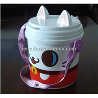 Food  Plastic Bucket,Popcorn Packaging Bucket,Any Printing Accepted