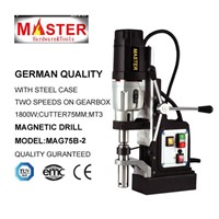 German High Quality Magnetic Core Drill with two Speeds(MAG75B-2)