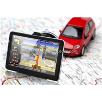 HD 800*480 7 inch GPS Navigator without BLUETOOTH&amp;amp;AV IN 4GB DDR 128M load new 3D map