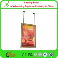 Hanging Double Side Super Slim Led Aluminum Frame light box