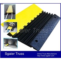 Heavy duty 5 channles cable protector for truck safety mat cable Security Protector