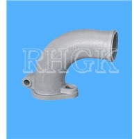 Hinged elbow