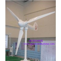 Home use 1KW wind turbine generator with variable pitch