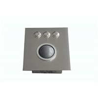 IP68 optical industrial trackball with 3 buttons