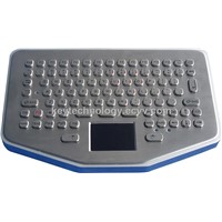 IP65 Coal Mine Keyboard With Ruggedized Touchpad
