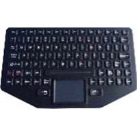 Sealed shield silicon keyboard with built-in touchpad mouse