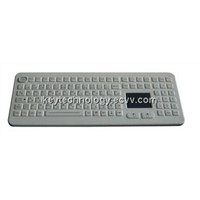 IP68 silicone medical Keyboard  With Sealed Ruggedized Touchpad