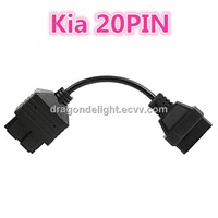 Kia 2013 Kia 20PIN to 16PIN OBD1 to OBD2 Connect Cable Kia 20 PIN Car Diagnostic Tool Cable