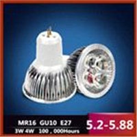 Led lamp 3W 4W GU10/E27/MR16 LED aluminium Lamp LED Bulbs lamp cup