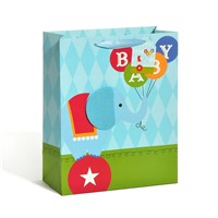 Lovely paper bag with 3D for children