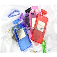 Mobile phone case for iphone 5 5S chanel perfume bottle case
