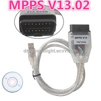 Multilanguage SMPS MPPS K CAN V13.02 CAN Flasher Chip Tuning ECU Remap OBD2 Diagnostic Cable