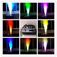 NEW 1500W Digital 21pcs*3W RGB Mixing LED Colorful UP Fog Machine For Wedding Effects Event Party