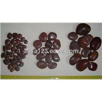 Natural Pebble Stone Red
