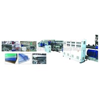 PP hollow sheet extrusion machine