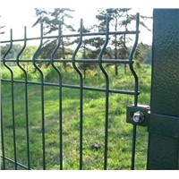 PVC-coated 3D Welded Wire Mesh Fence Panel 3D Wire Fence Panel
