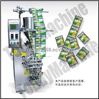 Packing machine for honey, sauce, shampoo OMRON PLC, OMRON touch screen control