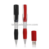 Pen USB!New Model Moisture-resistant USB Flash Drives in Pen Design, Supports Plug-and-play Function