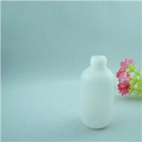 Plastic HDPE container bottle flask 50ml 100ml for cosmetic conditioner hand scrub cream