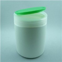 Plastic HDPE jar pot container 100ml 180ml 200ml 250ml for cosmetic face hair care