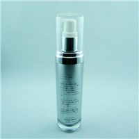 Plastic acrylic bottle flask container 30ml 60ml for cosmetic
