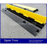 Rubber road ramps cable ramp cable protector yellow jacket cable protector