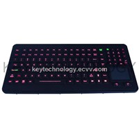 Rugged  Backlight Silicone Navy Keyboard  With Touchpad