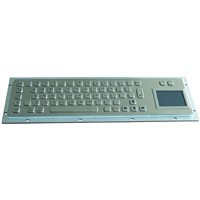 Rugged sealed keyboard with touchpad