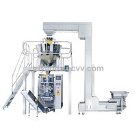 Snacks and coffee packaging machine
