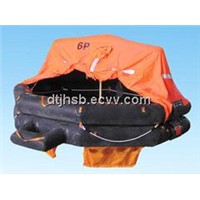 Solas CCS /EC approved throwing type inflatable life raft