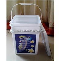 Washing Powder  Packaging Bucket 18 LPlastic  Square Bucket with Printing New