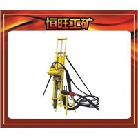 Whole pneumatic DTH drilling rig