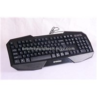 Wired Keyboard with USB Port
