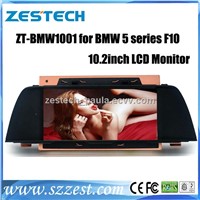 ZESTECH car dvd player with GPS Navigation for BMW F10(BMW 5 series 2011-2012) stereo audio radio