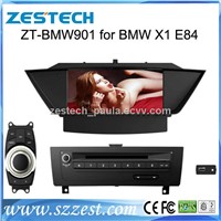 ZESTECH car dvd player with GPS Navigation for BMW X1 E84 stereo audio radio