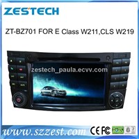 ZESTECH car dvd player with GPS Navigation for BenZ E Class W211,CLS W219 stereo audio radio