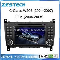 ZESTECH car dvd player with GPS Navigation for Benz w203 w467 stereo audio radio