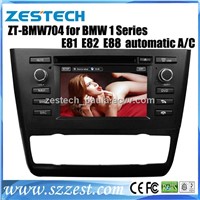ZESTECH car dvd player with GPS Navigation for automatic 1 SERIES stereo audio radio