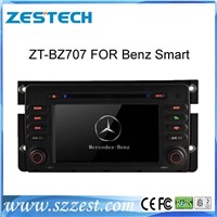 ZESTECH car dvd player with GPS Navigation for benz smart stereo audio radio