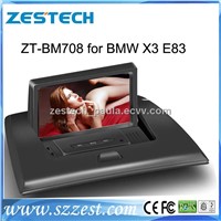 ZESTECH car dvd player with GPS Navigation for bmw x3 E83 stereo audio radio