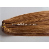 human hair weft remy hair extension hair weave silky straight