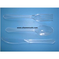 plastic injection cutlery mould