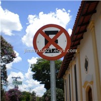 printable Brazil aluminium ban forbid prohibit traffic road safety signs board signage signals