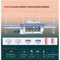 round glass beveling machine